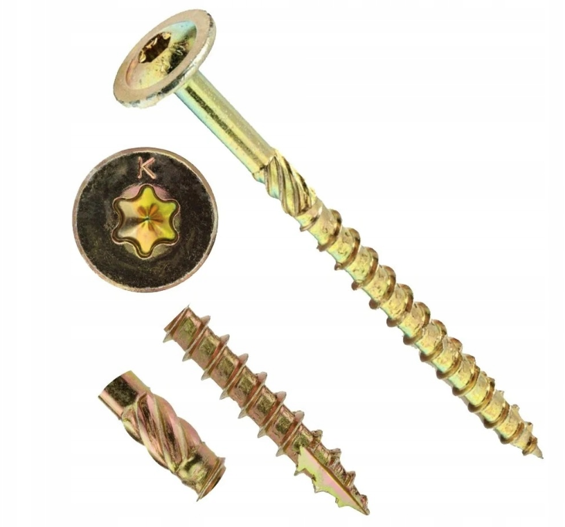 Tesárske stavebné skrutky do dreva