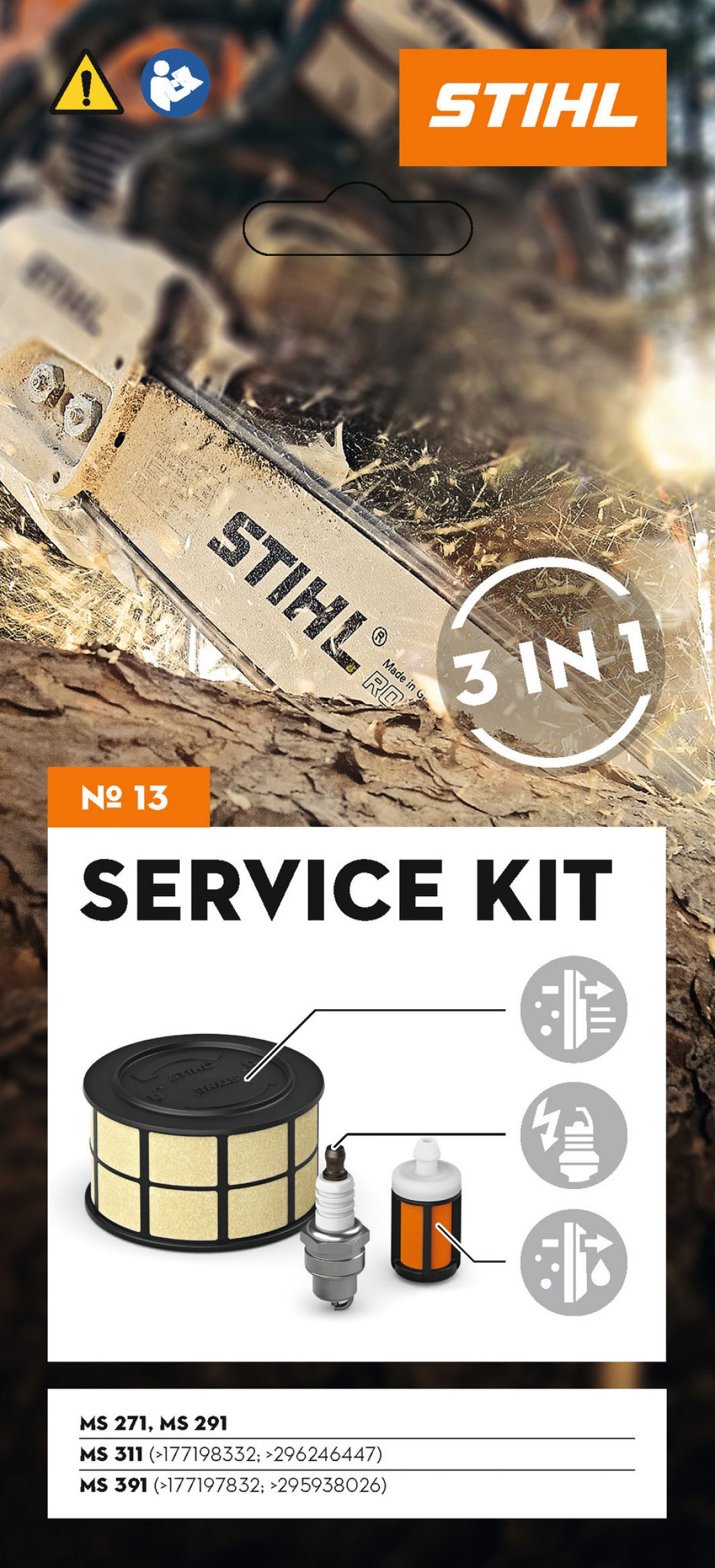 Servisné sady pre píly STIHL