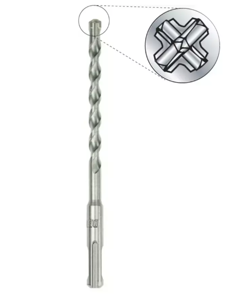 Vrták do betónu QUATRO SDS+