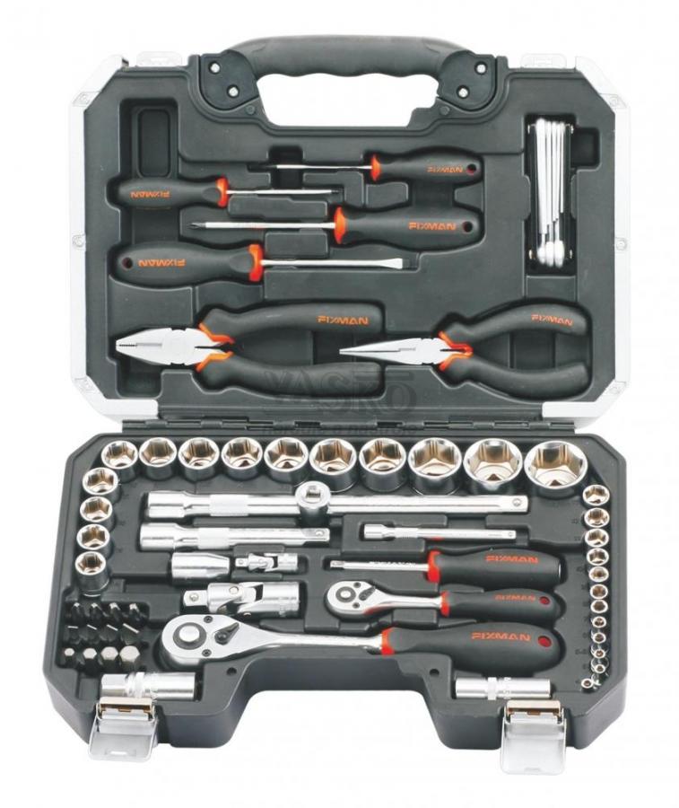 Sada náradia Fixman-1/4" 1/2" 65ks