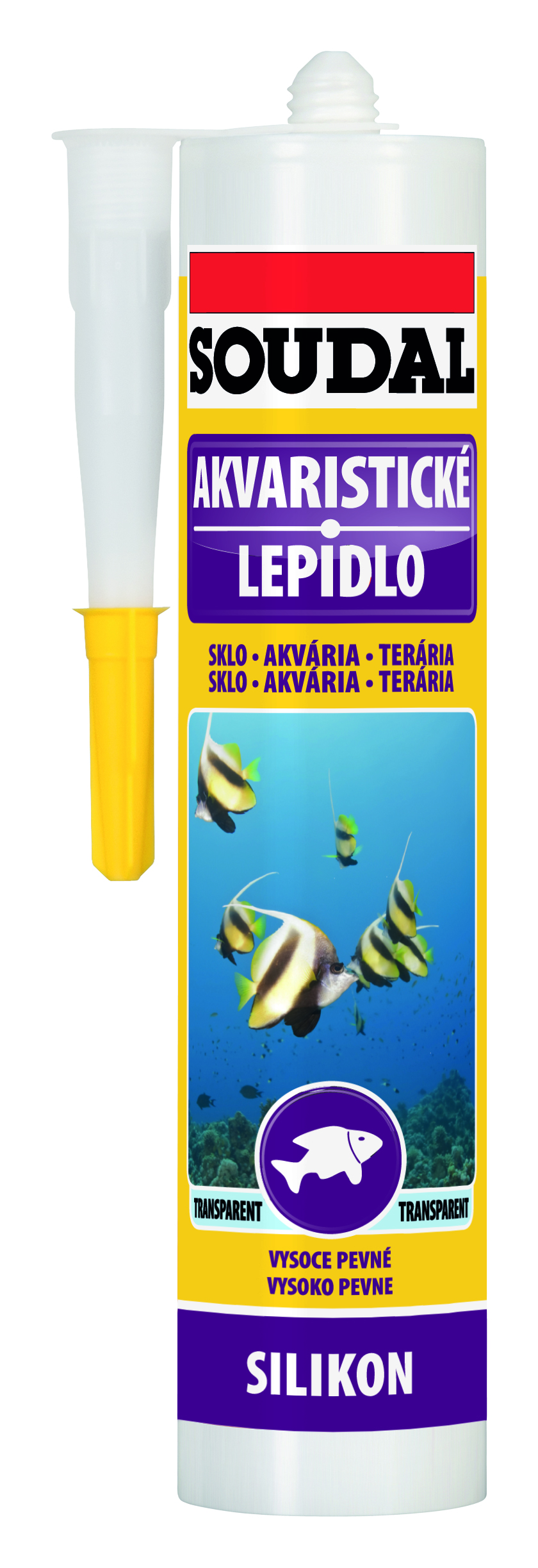 Akvaristické lepidlo soudal-280ml