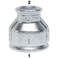 Pozinkovaný nátrubok redukovaný-5/4"x1"
