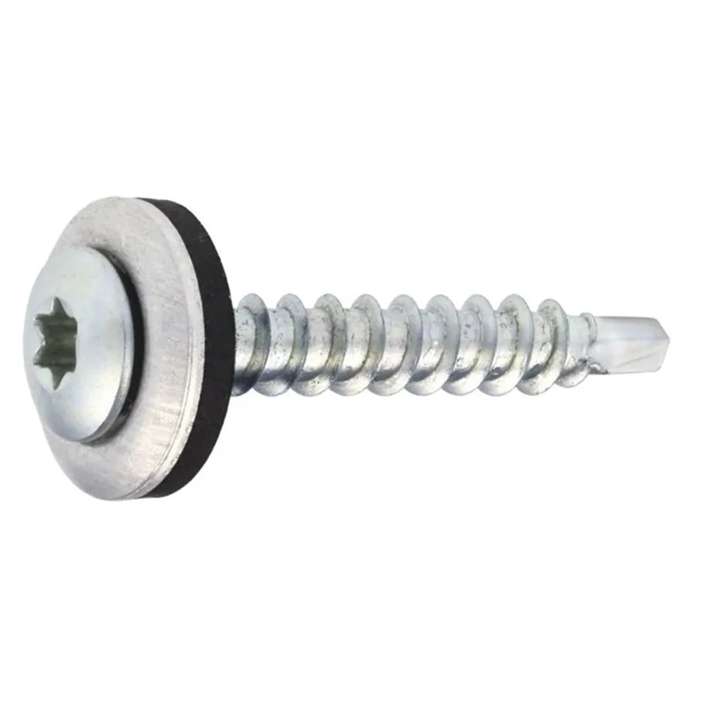 Strešné farmárske skrutky TORX 4,8x35 pozink.250ks