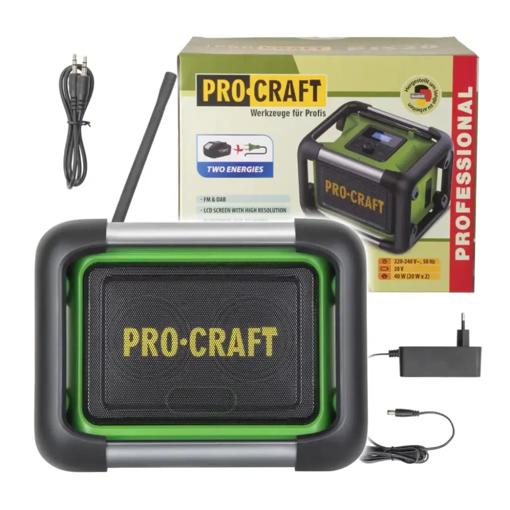 Bezdrôtové rádio Procraft Pjs20