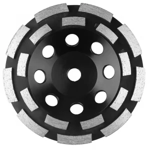 Segmentový dvojitý diamantový brúsny kotúč M14 125x22,2x5mm