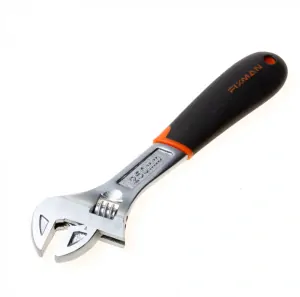 Nastaviteľný kľúč s gum.rúč.Fixman-8" 200mm