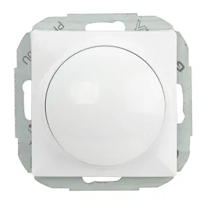 Otočný stmievač 40W-400W biely PERLA ABEX