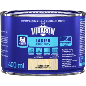 Akrilový lak Vidaron besfarebný-400ml