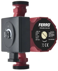Elektronické obehové čerpadlo FERRO GPA II 25-6-180