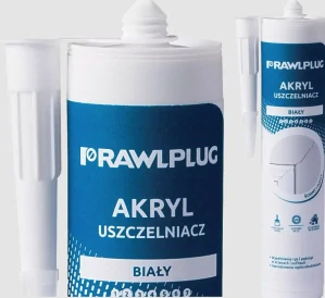 Biely akrylový tmel-300ml RAWPLUG