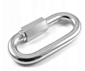Pozinkovaná karabínka s maticou-10mm
