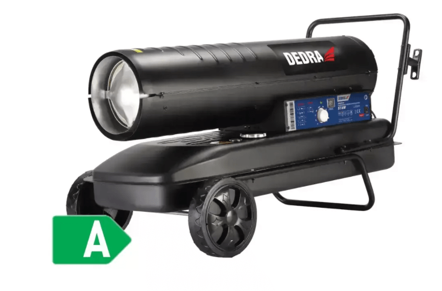 Naftový ohrievač s termostatom 51kw-110m³/hod