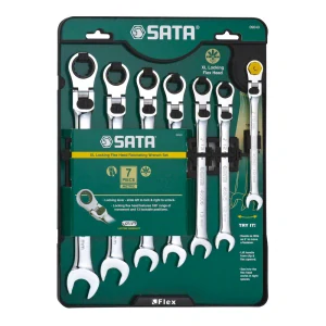 Sada račňových kľúčov s aretáciou SATA-7ks