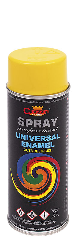 Sprej univerzálny svetlo žltý-400ml