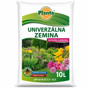Zemina univerzálna na kvety a zeleninu Planta-10L