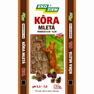 Kôra mletá borovicova 30-80mm-80l
