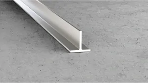 Hlinikova lišta v tvare T 20x20x2-1m