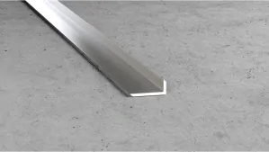 Hlinikova lišta v tvare L 20x8x1,5-2m