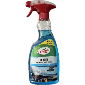 Turtle Wax De-Icer Rozmrazovač skiel 500ml+250ml Grátis