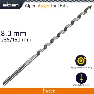 Vrták do dreva Alpen 8x235 mm
