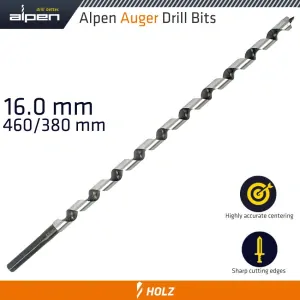 Vrták do dreva Alpen 16x460 mm