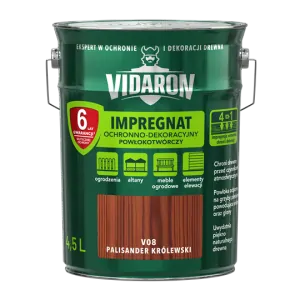 Vidaron impregnačný náter V08 kráľovský palisander 4,5l