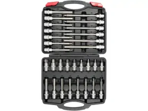 YATO Bity sada HEX 1/2", H5 - H19, 30 ks