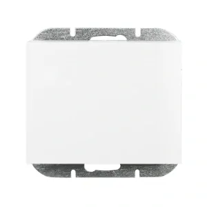 Vypinač 10A, 250V, 1-pólový biely ONYX