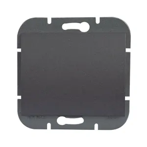 Vypinač svetlo zvonček 10A 250V antracit ONYX 