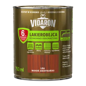 Lakova lazúra VIDARON L06 Americký mahagón 0,75l