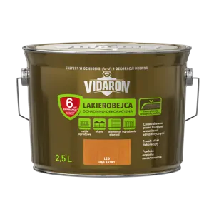 Lakova lazúra VIDARON L20 svetlý dub 2,5l