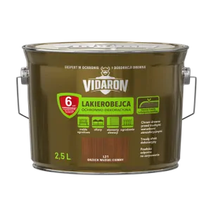 Lakova lazúra VIDARON L21 orech vlašsky tmavy 2,5l