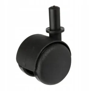 Nábytkové koliesko priemer 50mm/40kg, čierny kryt