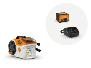 Akumulátorový vysokotlakový čistič REA 60 set