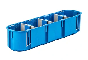 Viacpolový box na prázdne steny 4×60mm hlboký