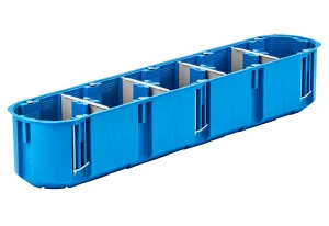 Viacpolový box na prázdne steny 5×60mm hlboký