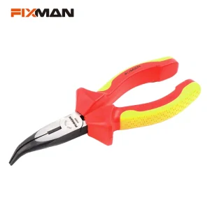 Izolované zahnuté kliešte 8" 200mm 1000V FIXMAN