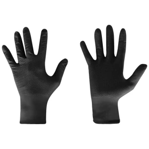 Jednorazové nitrilové rukavice, čierne (balenie 100 ks) M