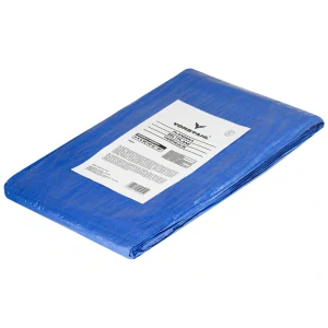 Ochranná plachta modrá a strieborná 70g/m2 3x5m 