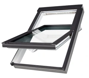 Strešné okno FAKRO 78x118 3-sklo (RAL 7016)