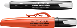 Stavebný pastelkový značkovač biely Pica VISOR