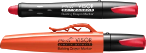Stavebný pastelkový značkovač červený Pica VISOR