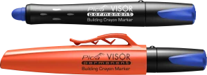 Stavebný pastelkový značkovač modrý Pica VISOR