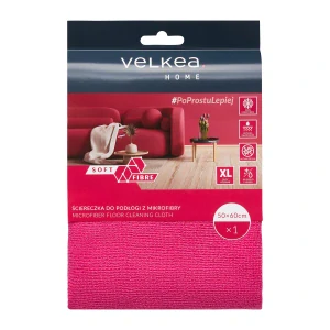 Handra na podlahu z mikrovlákna Soft Fibre 60x50cm VELKEA