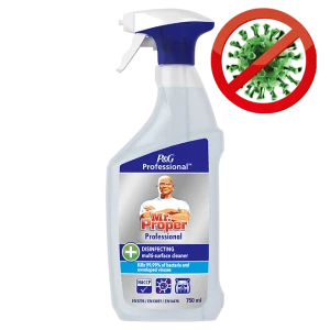 Mr. Proper Professional dezinfekčný čistiaci prostriedok 3v1 750ml