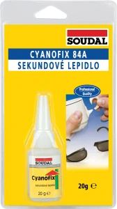 Sekundove lepidlo CYANOFIX 84A-20g