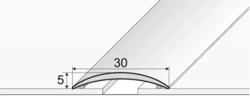 Prechodová lišta A03 Dub 93cm samolepiaca