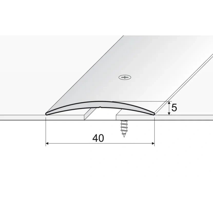 Prechodová lišta A13 Zlata 93cm