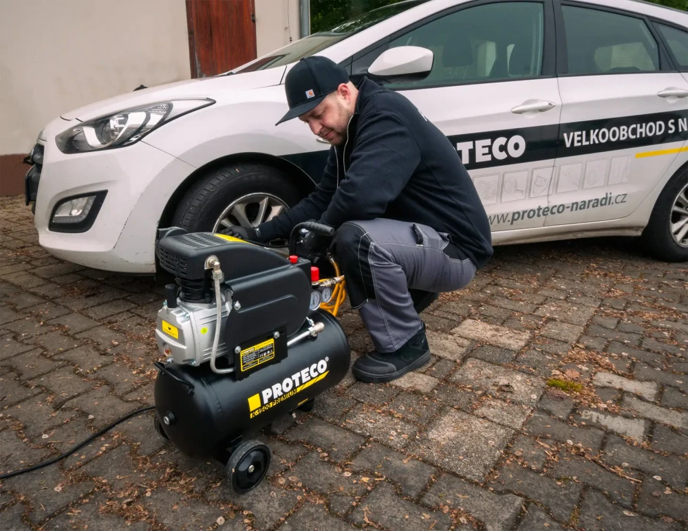 Kompresor 1,5 kW PREMIUM | nádoba 24 L