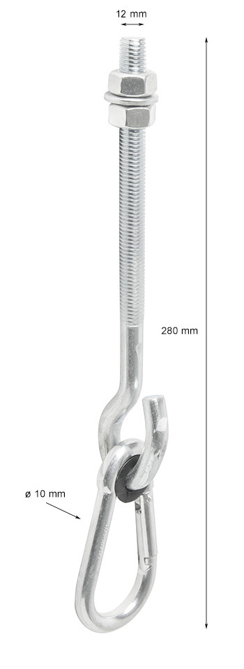 Uchytenie hojdačky typu A M12mm